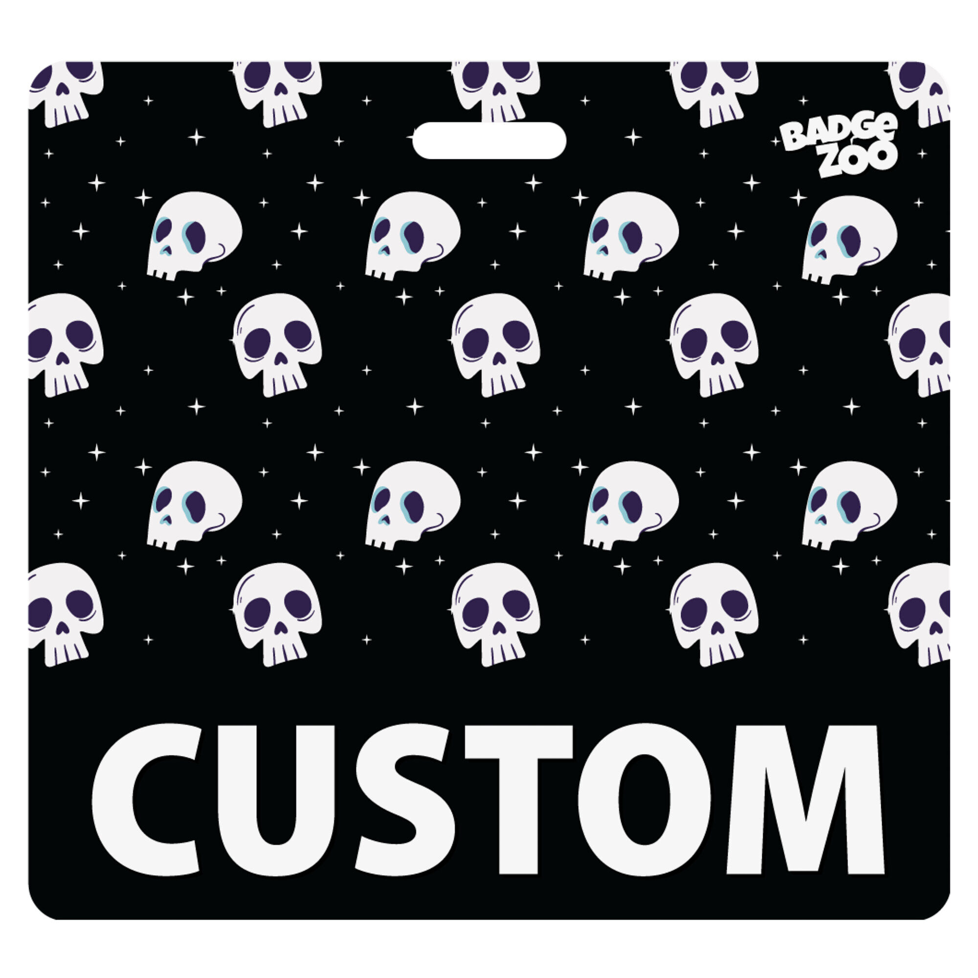 Skulls and Stars Badge Buddy