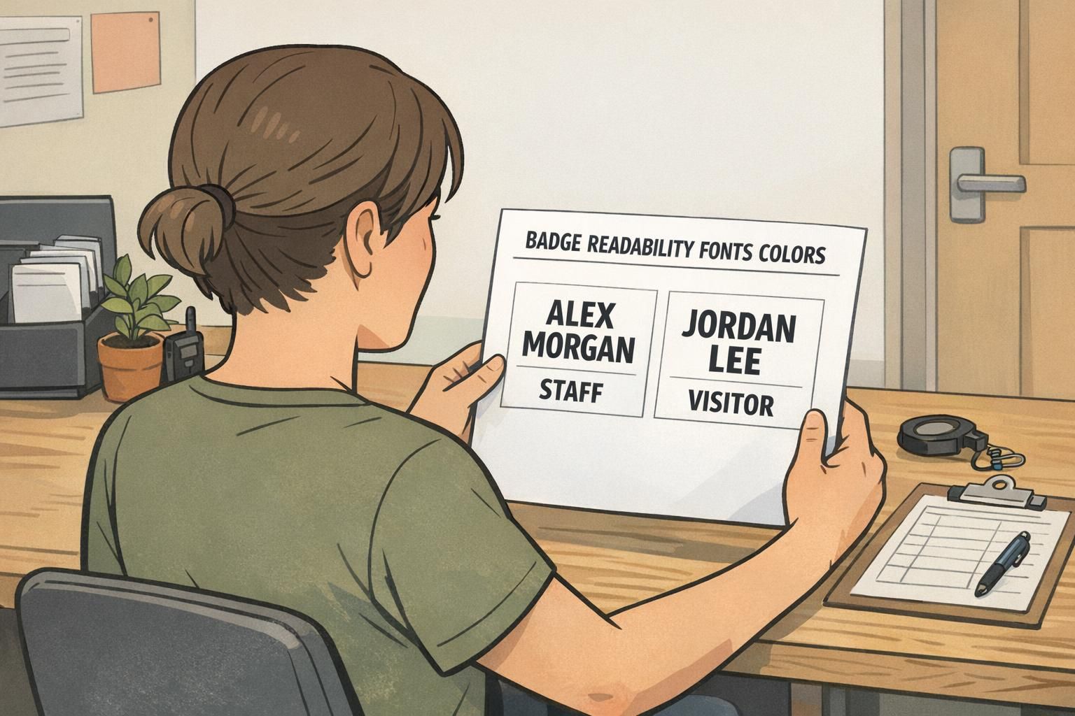 Badge readability fonts colors: How to Choose Easy-to-Read Typography and Contrast