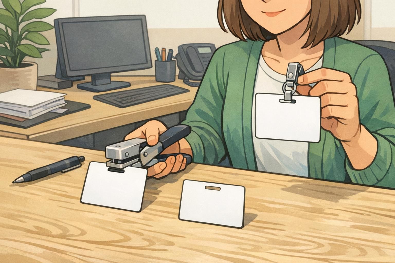 Slot Punch ID Card Basics: Center vs End Punch and Why It Matters