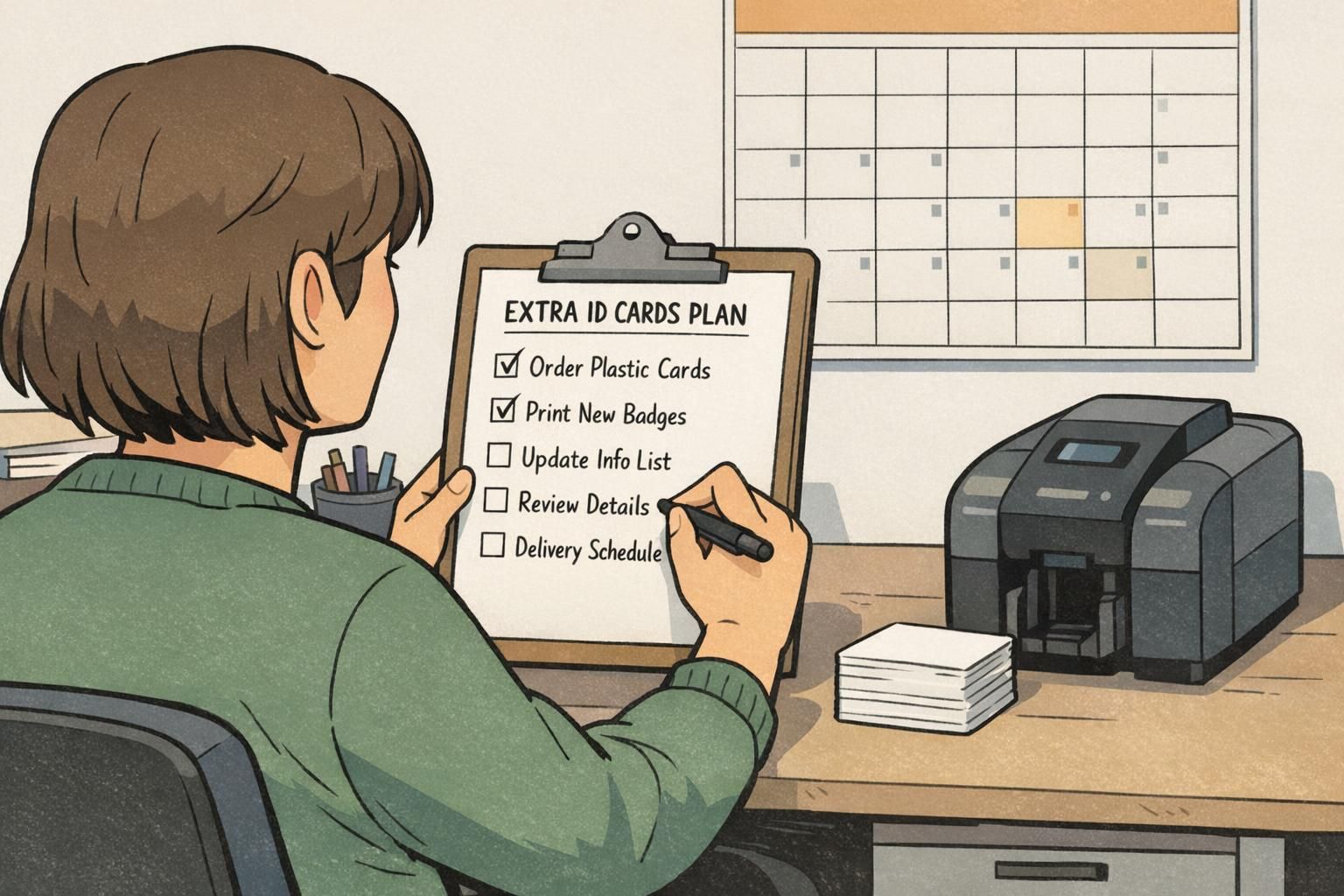 Extra ID Cards: How Many Spare Badges to Order (Without Overbuying)
