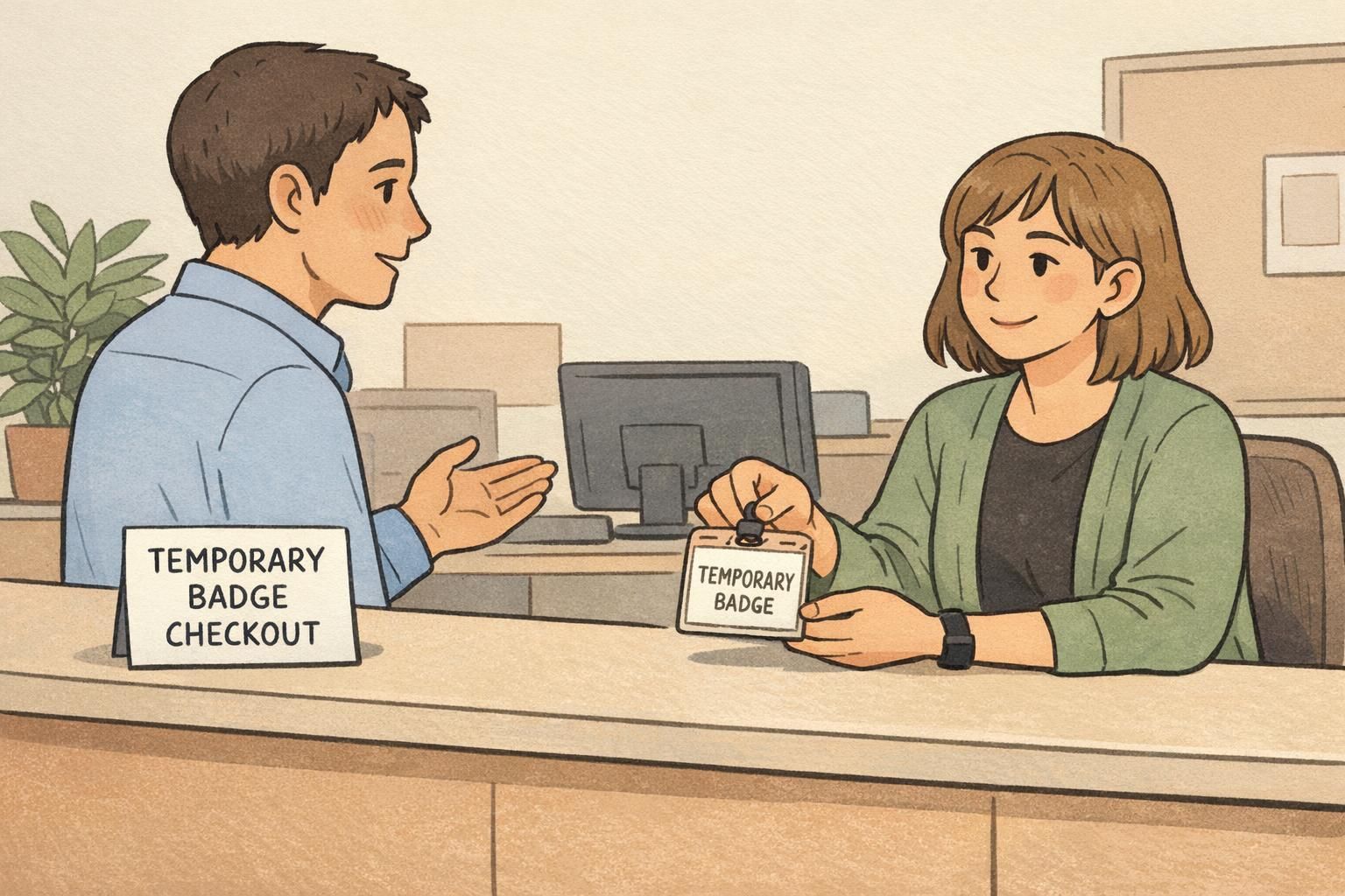 Forgot ID Badge: How to Handle It Without Creating Drama