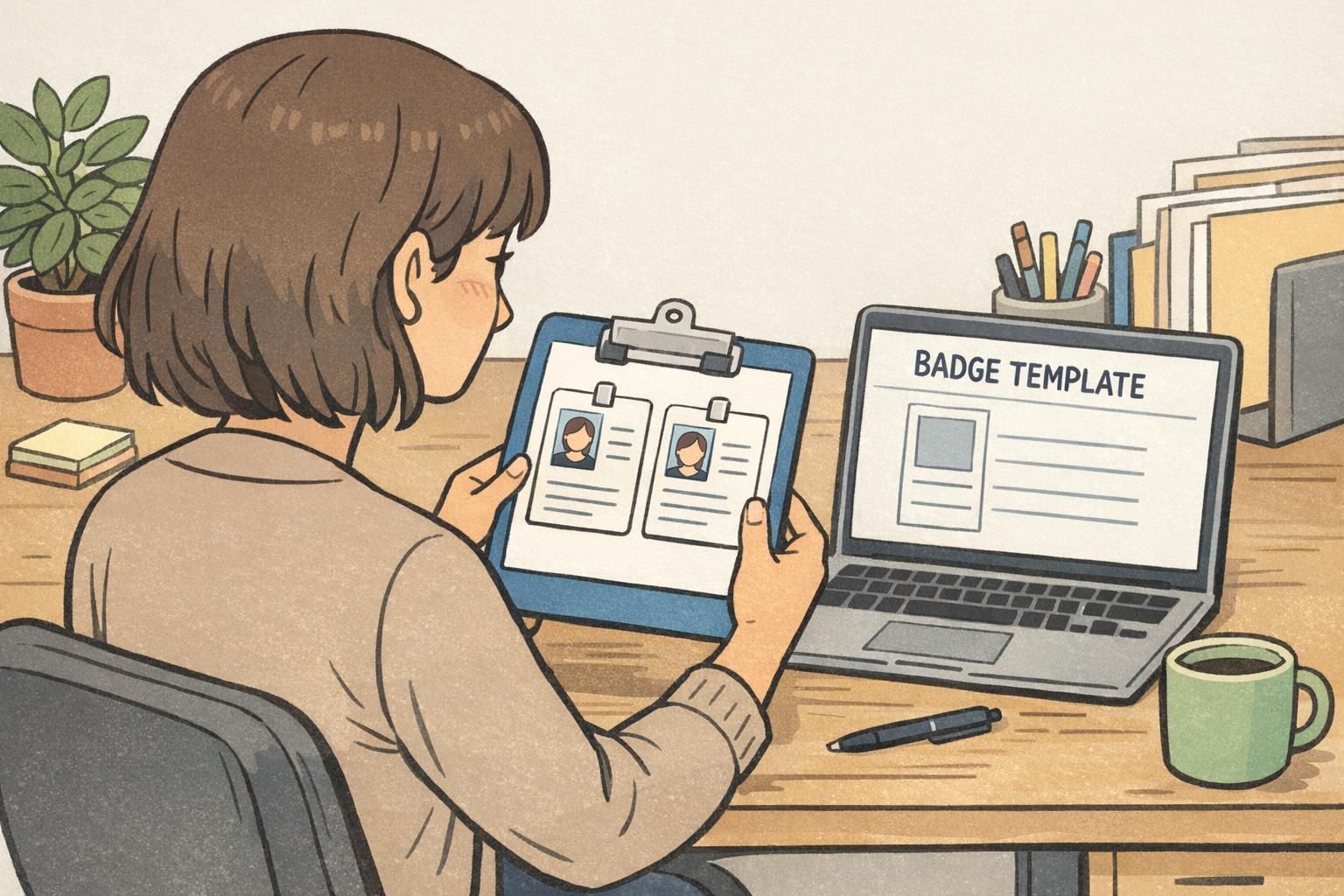 Badge Template Consistency: Making Badges Look Like One System