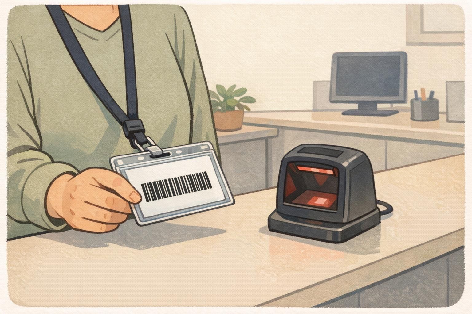 Barcode ID Card Barcodes on Badges: Avoiding Smears, Scratches, and Curves