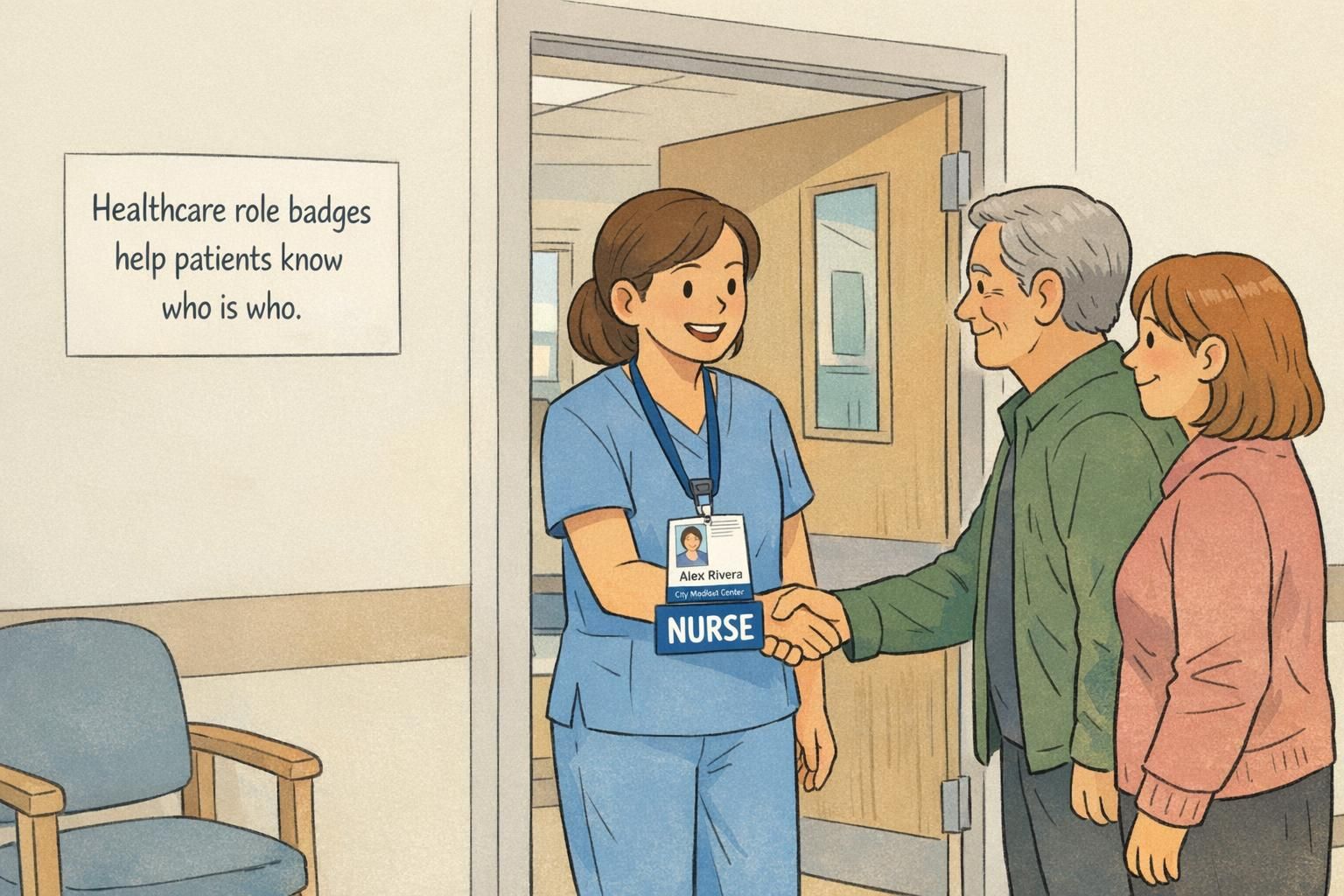Healthcare Role Badges: Reducing ‘Who Are You?’ Moments in Hospitals and Clinics