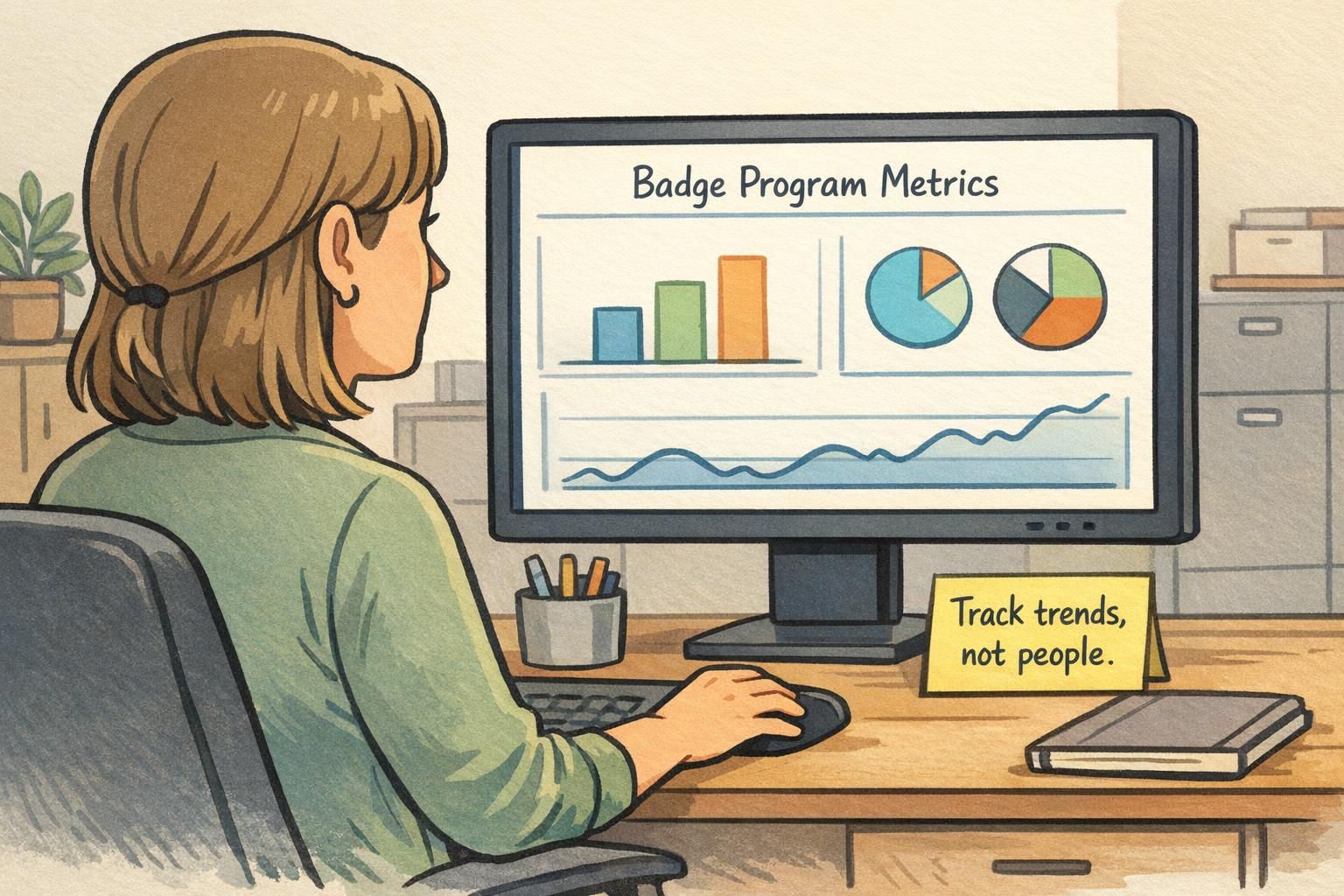 Badge Program Metrics: What to Track Without Being Creepy