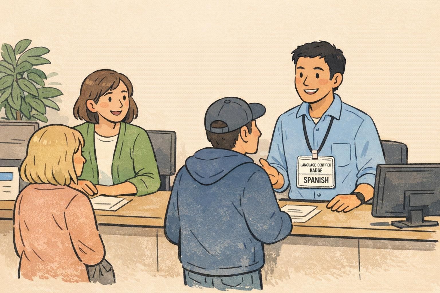Language Identifier Badge Design for Multi-Language Teams: Better Service, Less Confusion