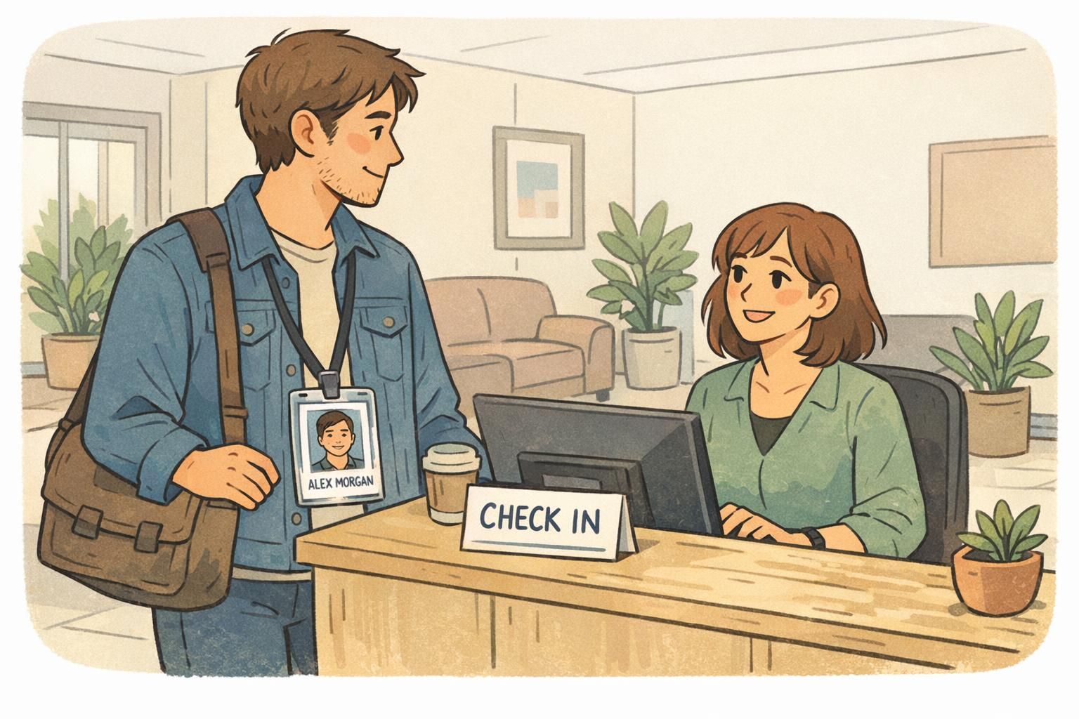 Hybrid Work Badges: Keeping Identity Consistent Across Remote and Office Days