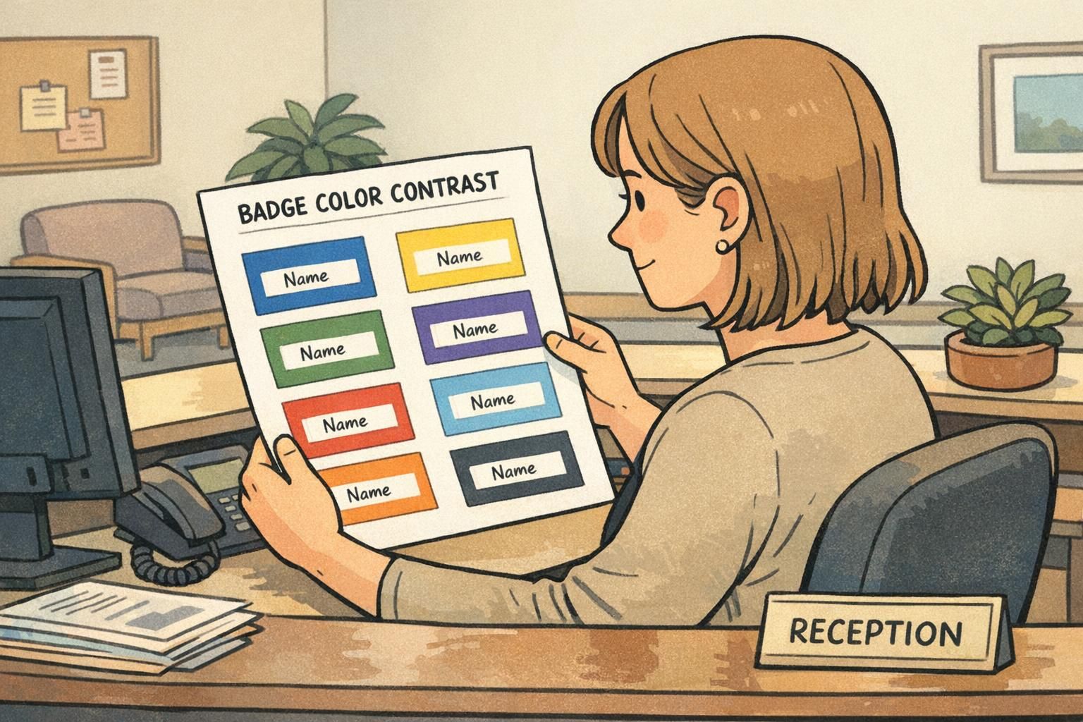 Badge Color Contrast for High-Contrast Badge Design: Simple Pairings That Stay Readable