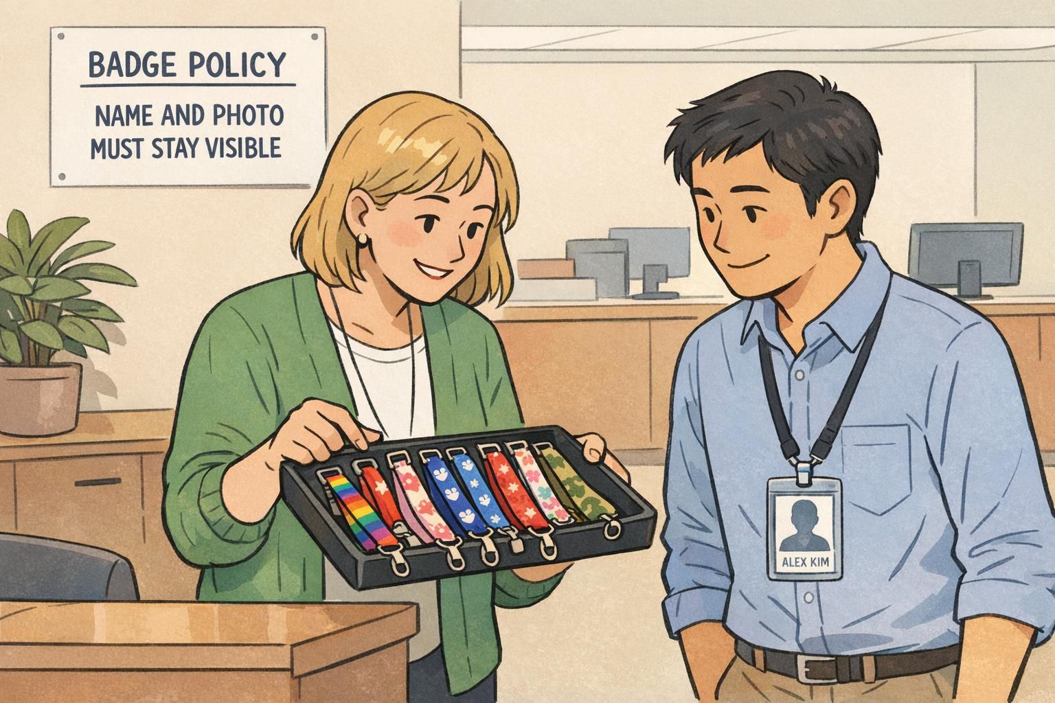 Personalized Lanyards: Balancing Uniformity and Individuality in Badge Programs