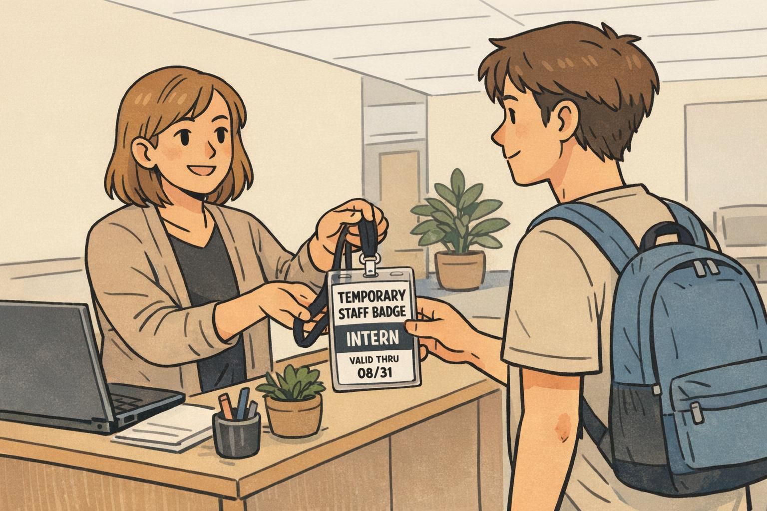 Temporary Staff Badge Programs for Interns, Contractors, and Seasonal Teams