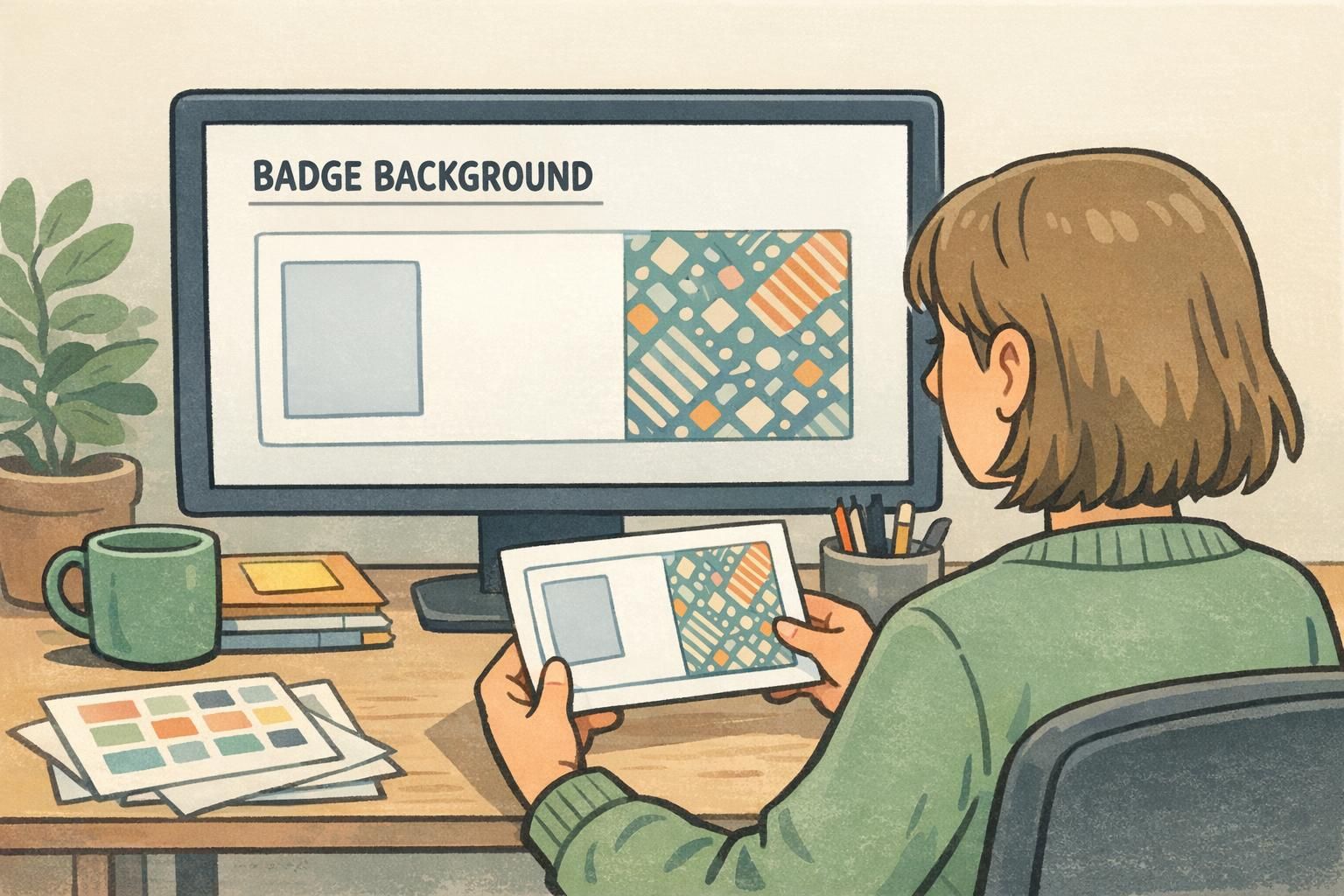 Badge Background Patterns That Kill Readability (and What to Use Instead)