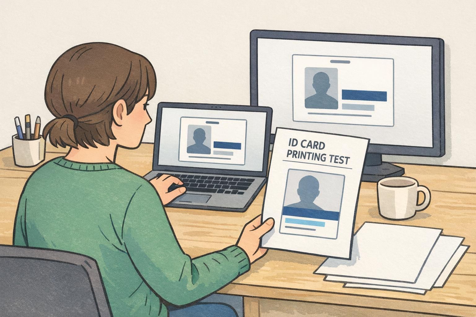 ID Card Printing: What Prints Differently Than Screens (DPI, Color Shifts, Photo Quality)