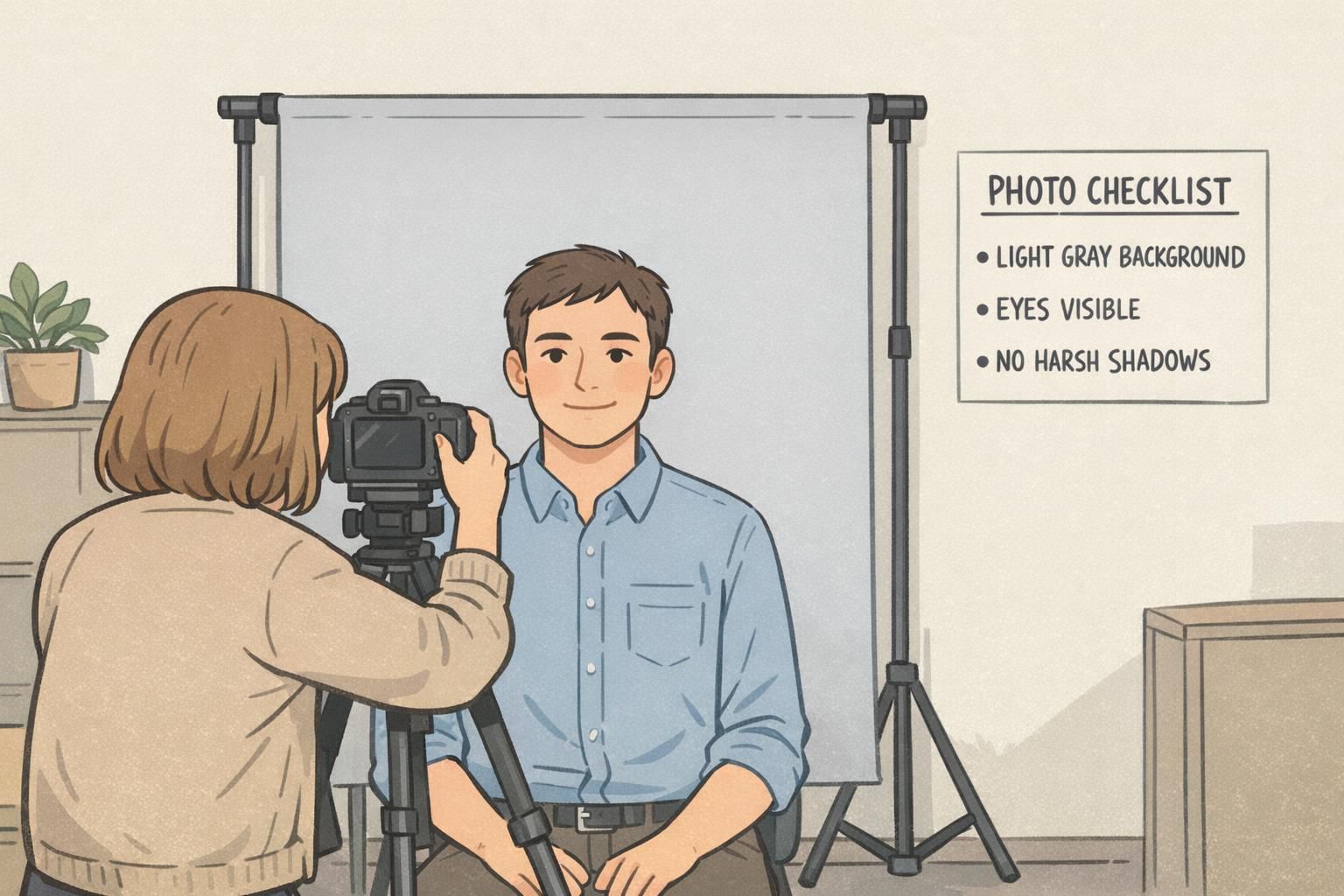 ID photo background Choices: Neutral, Branded, or Transparent?