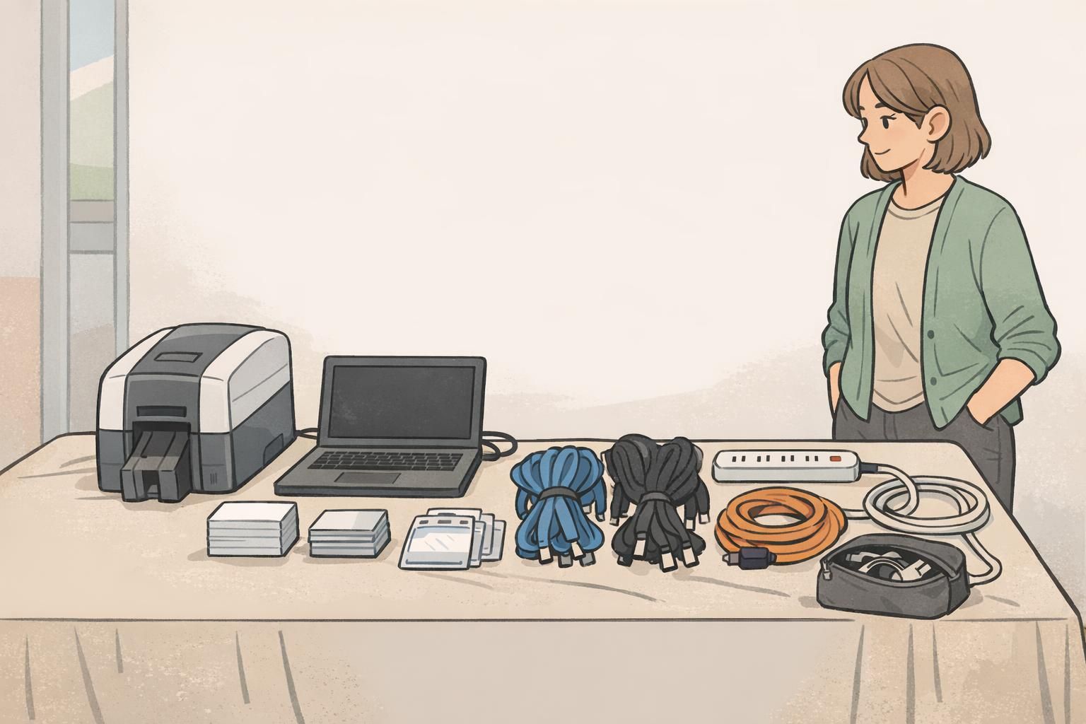 Badge Printing Kit: 17 Essential Items to Pack for On-Site Event Badge Printing
