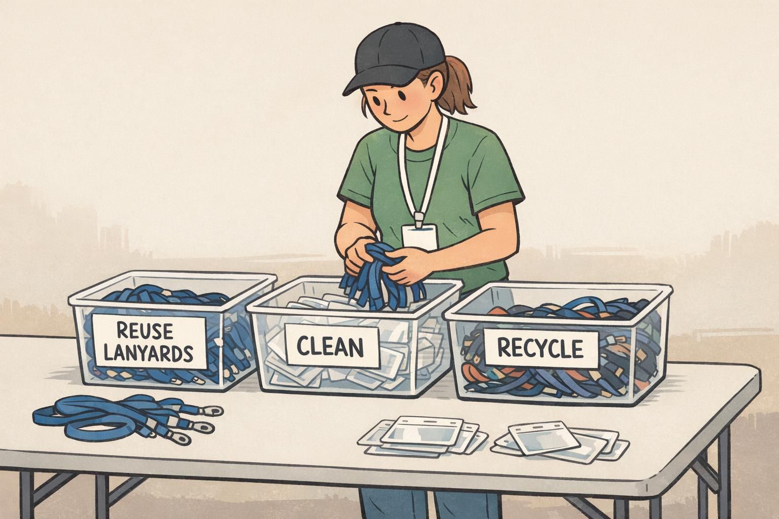 Reuse Lanyards After the Event: Recycle, Repurpose, and Store Accessories